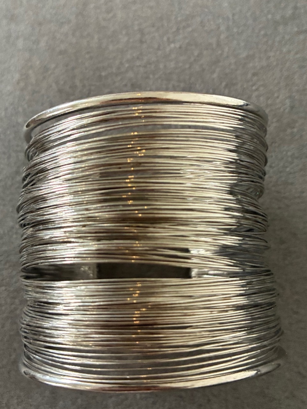 Halloween bracelet silver metal 🎃